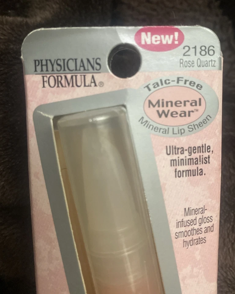PHYSICIANS FORMULA MINERAL WEAR LIP SHEER ROSE QUARTZ #2186 NIB - Image 2 of 4