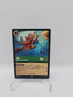 Disney Lorcana TCG Jaq 77/204 Regular Common Ursula's Return NM | eBay Disney Lorcana TCG Jaq 77/204 Regular Common Ursula's Return NM | eBay