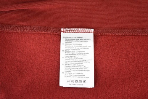 HELLY HANSEN Sweatshirt Men's 2XL Pullover Crew Neck Patterned Red - Picture 7 of 9