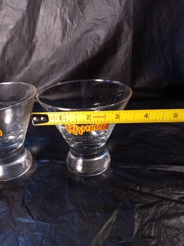 2 Kahlua Cocktail Glasses- The Everyday Exotic Tapered Heavyweight - Picture 8 of 8