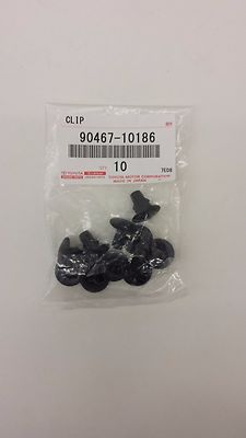 3947　こちらは専用です LEXUS OEM FACTORY FENDER APRON COVER CLIPS (BAG OF 10) 2003-2009