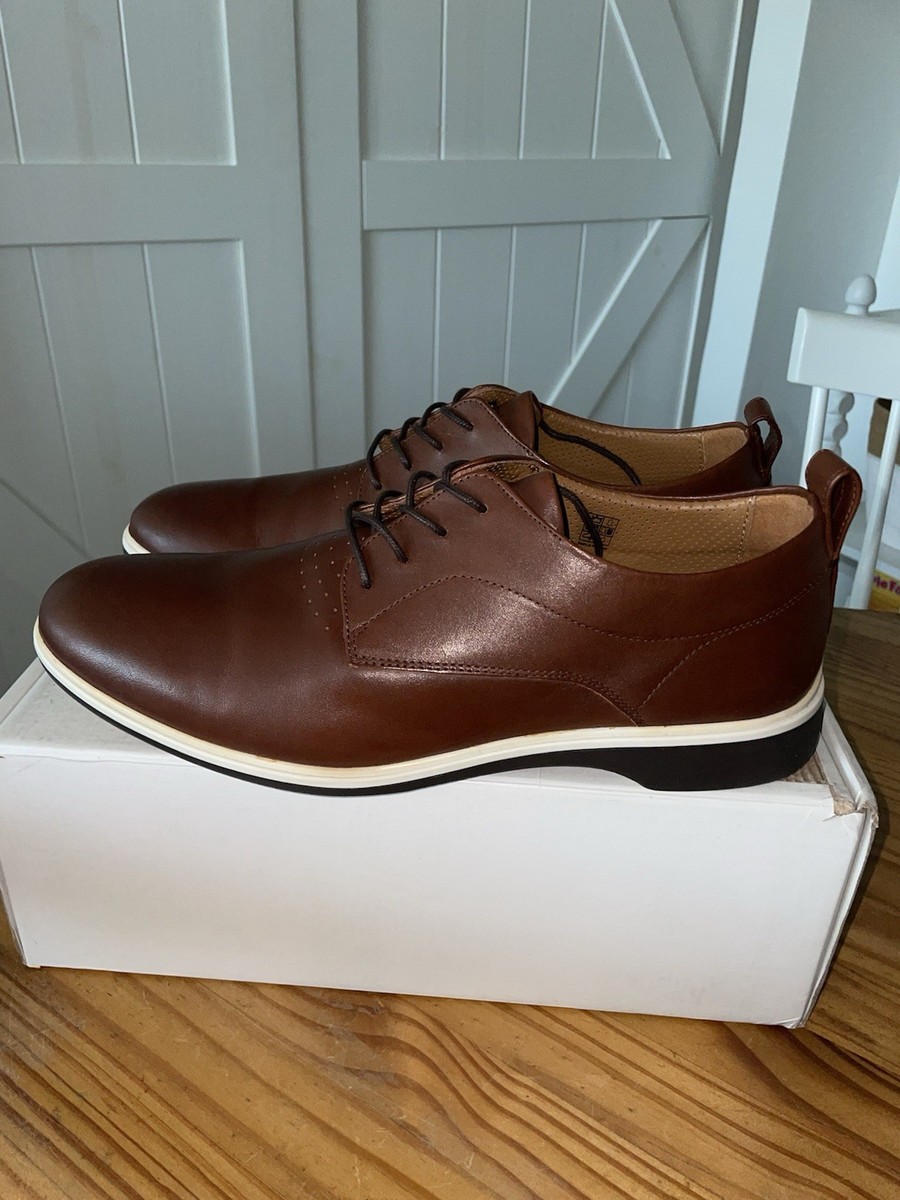 Amberjack The Original Dress Shoes In Coffee Men's Size 10.5M | eBay