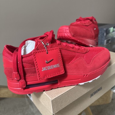 Nike Jacquemus x Air Max 1 Mystic Red Men 10.5/Women 12 NIB! NEVER BEEN WORN!!