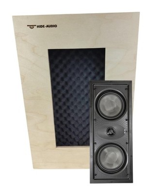 Melodika Bli5LCR Einbaulautsprecher + Akustikgehäuse Hide-Audio M470L