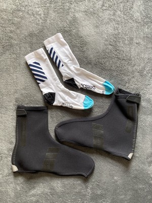 BBB BWS-02B Cycling Overshoes Pongo London socks bundle UK