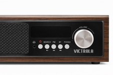 Victrola VTA 67 Black Portable 3-In-1 Turntable Home Audio Record Player