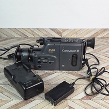 VTG Canon Canovision 8 E40A 8mm Video Camcorder Tested Not Working- PARTS ONLY