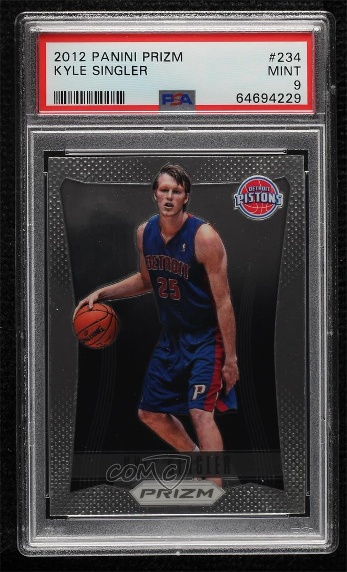 2012-13 Panini Prizm Kyle Singler #234 PSA 9 MINT Rookie RC