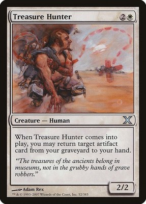 Treasure Hunter NonFoil Tenth Edition 52 NM MTG