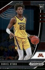2020-21 Panini Prizm Draft #73 Daniel Oturu Rookie RC Minnesota basketball card. rookie card picture