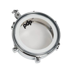 Pacific Drums and Percussion Mini Timbale, Chrome Over Steel (10-Inch)