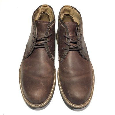 Ecco Kenton Ankle Boots Mens 44 US 10 Brown Leather Lace Up  display picture 3