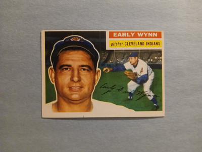 1956 Topps Early Wynn baseball card #187