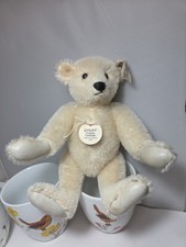 1985 Steiff Bear 0158/25 Made In W Germany 9.25" Collector's Edition With Tags