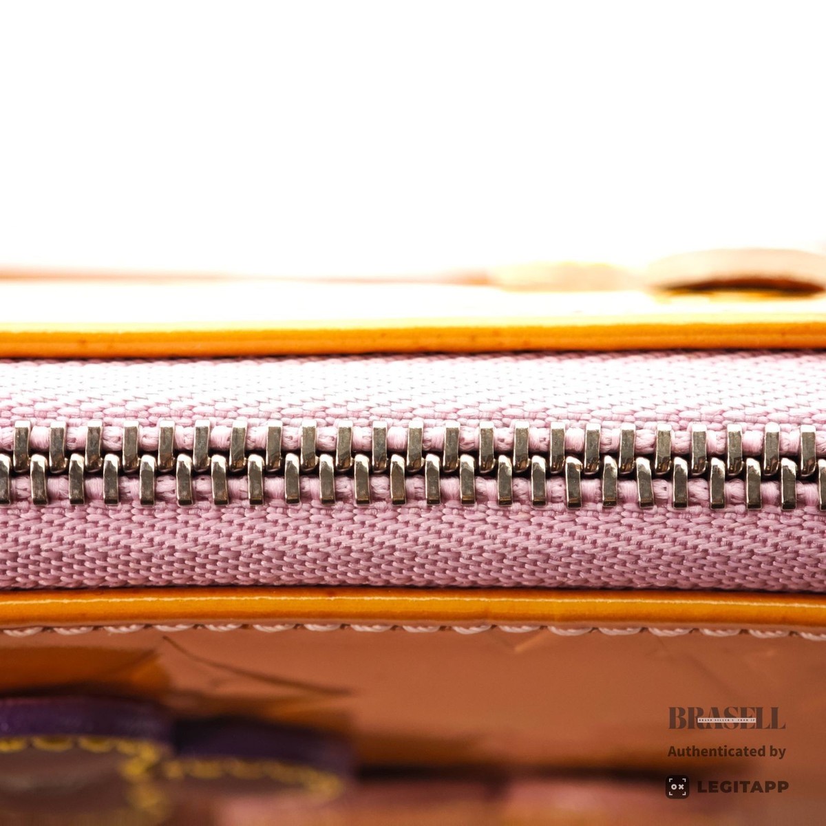 ルイヴィト　オレンジ 花柄 エンボス ポーチ Louis Vuitton Flower Pouch Orange Leather for sale online | eBay