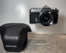 KONICA AUTOREFLEX T3 36mm SLR w/ HEXANON AR 52mm F1.8 Works