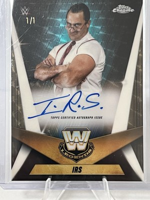 2025 Topps Chrome WWE 1/1 Superfractor  IRS Mike Rotunda