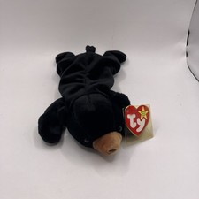 Ty Beanie Baby Blackie the Bear Rare Tag Errors Retired 1993 1994