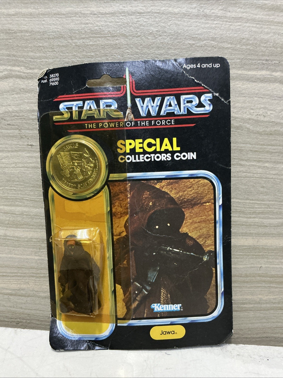 Kenner Star Wars Jawa Vinyl Cape (1978 12-Back) mit Echtheitszertifikat (CAS/AFA)