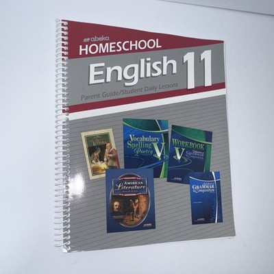 Abeka Homeschool English 11 Parent Guide Teacher's Edition Spiral 2018