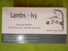 Lambs & Ivy Woodland Forest Gray Tan Musical Baby Crib Mobile Soother Toy Baby