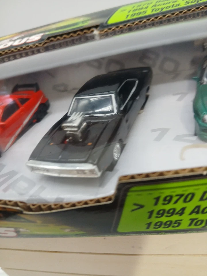 Rare Racing Champions Fast Furious 3 Pack Supra Charger Integra - Image 3 of 4