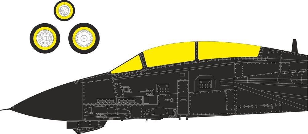Eduard Accessories CX708 1:72 F-14D For Tamiya Accessory Kit - New