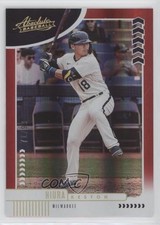 2020 Panini Absolute Spectrum Red 71/99 Keston Hiura #83 y0i