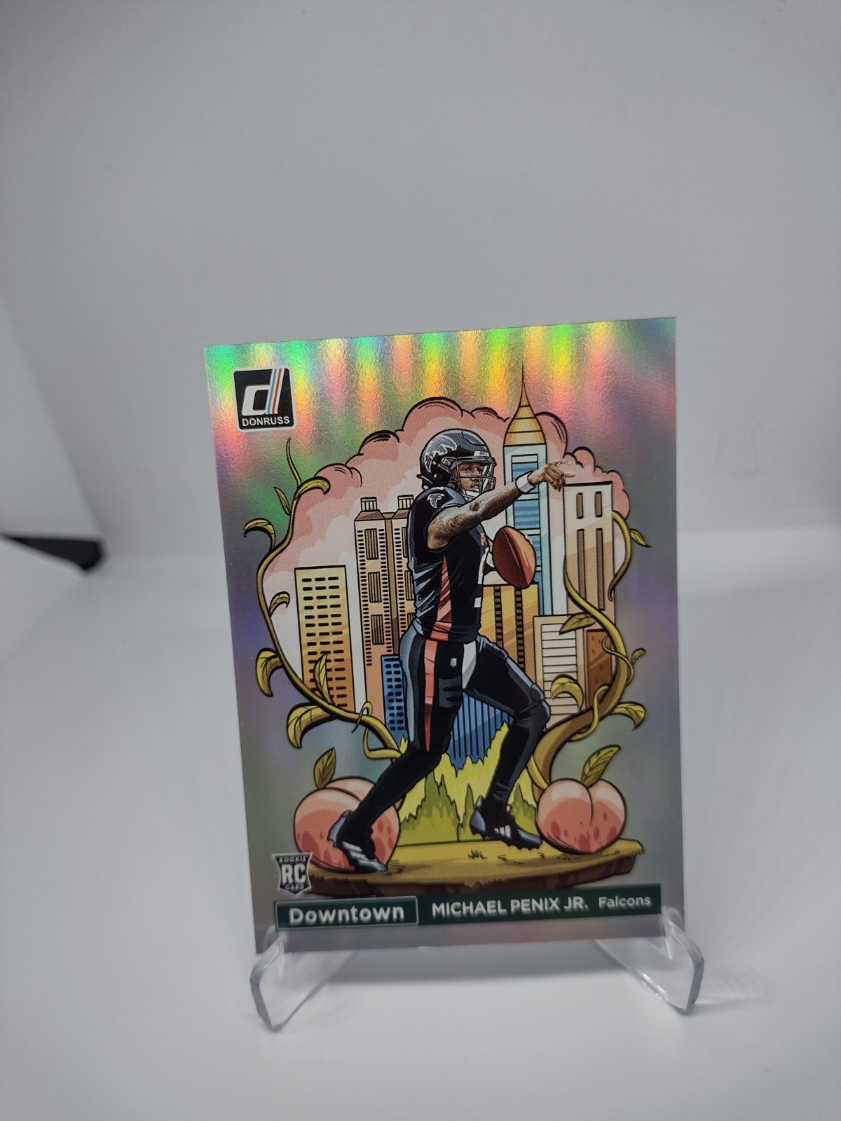 2024 Donruss Optic Downtown! Michael Penix Jr. #14 Atlanta Falcons SSP