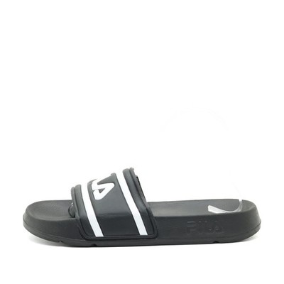 Fila Herren Sandalen EU 40 Schwarz Synthetik Leicht Badelatschen