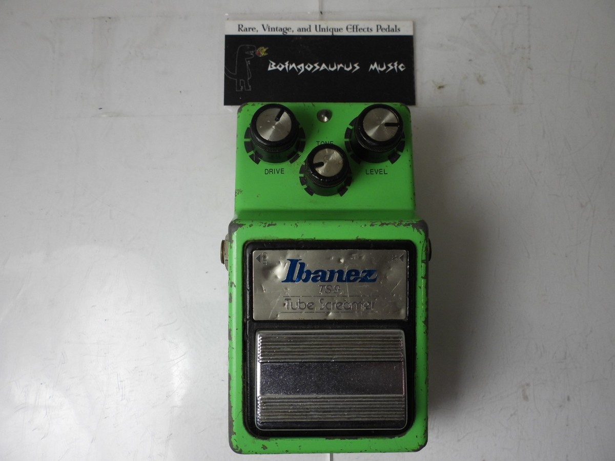 Vintage 1984 Ibanez TS-9 Tube Screamer Overdrive Effects Pedal