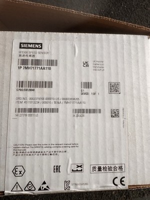 Siemens SITRANS WS300 Speed Sensor 7MH71771AA110 Unshielded DC Cable Panel