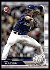 2019 Bowman Josh Hader Milwaukee Brewers #97