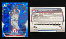 2023 Bowman Chrome Sapphire ALEJANDRO OSUNA 1st Rookie #BCP-131 Rangers RC QTY