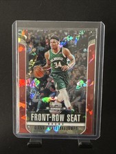2018-19 Contenders Optic GIANNIS ANTETOKOUNMPO Front Row Seat Cracked Ice Red #5