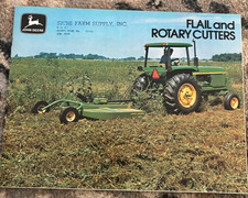 John Deere Flail & Rotary Cutters For 1977 Brochure AMIL25