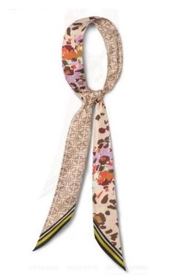 CAbi New NWT Double Up Scarf #6764 Pink floral Was $49