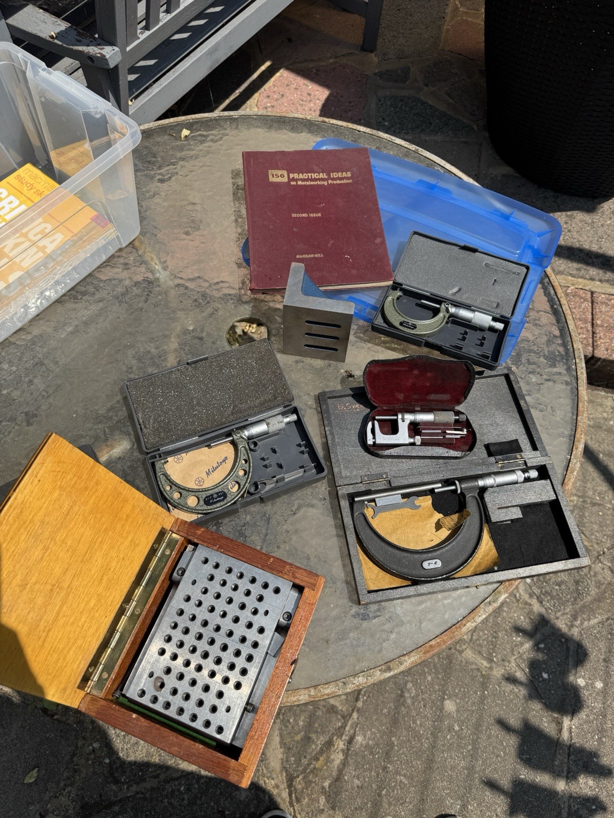 Vast Engineering Measuring Tools And Magnetic Grinding Sin Table