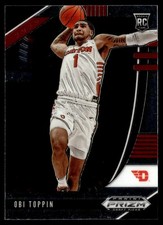 2020-21 Panini Prizm Draft Picks Obi Toppin Rookie Dayton Flyers #7