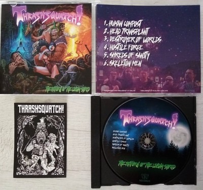 Thrashsquatch - The Return of the Living Shred CD Neu Anthrax Metallica Megadeth