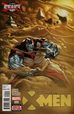 Extraordinary X-Men #9 FN; Marvel | Apocalypse Wars Colossus - w/Bag+Board