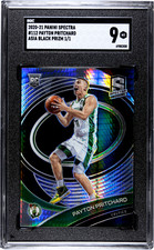 Payton Pritchard 2020-21 Spectra Basketball Black #1/1 Rookie Card SGC 9