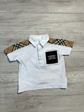 Burberry Boy's Jonathan Vintage Check Polo Shirt Size 18m