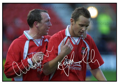 11028. Lee Trundle Signed Pictures (A4 Prints) Swansea Wrexham Leeds Bristol etc