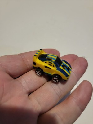 Vintage Remco Micro Power Breakers Car Exotic Collection Blue Yellow # 2 Mini