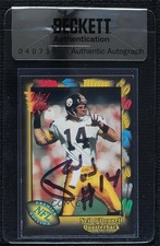 1991 Wild Card Neil O'Donnell #125 Rookie RC 3c7. rookie card picture