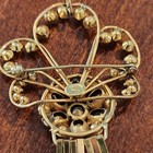 Vintage 1950s Signed M&S 12K Yellow Gold Filled  Necklace  Brooch Pendant — photo 8