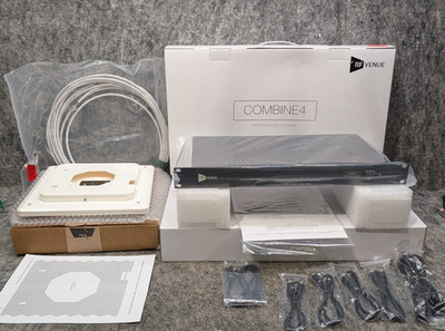RF Venue COMBINE4 - 4-Channel Antenna Combiner & CP Architectural Antenna New 
