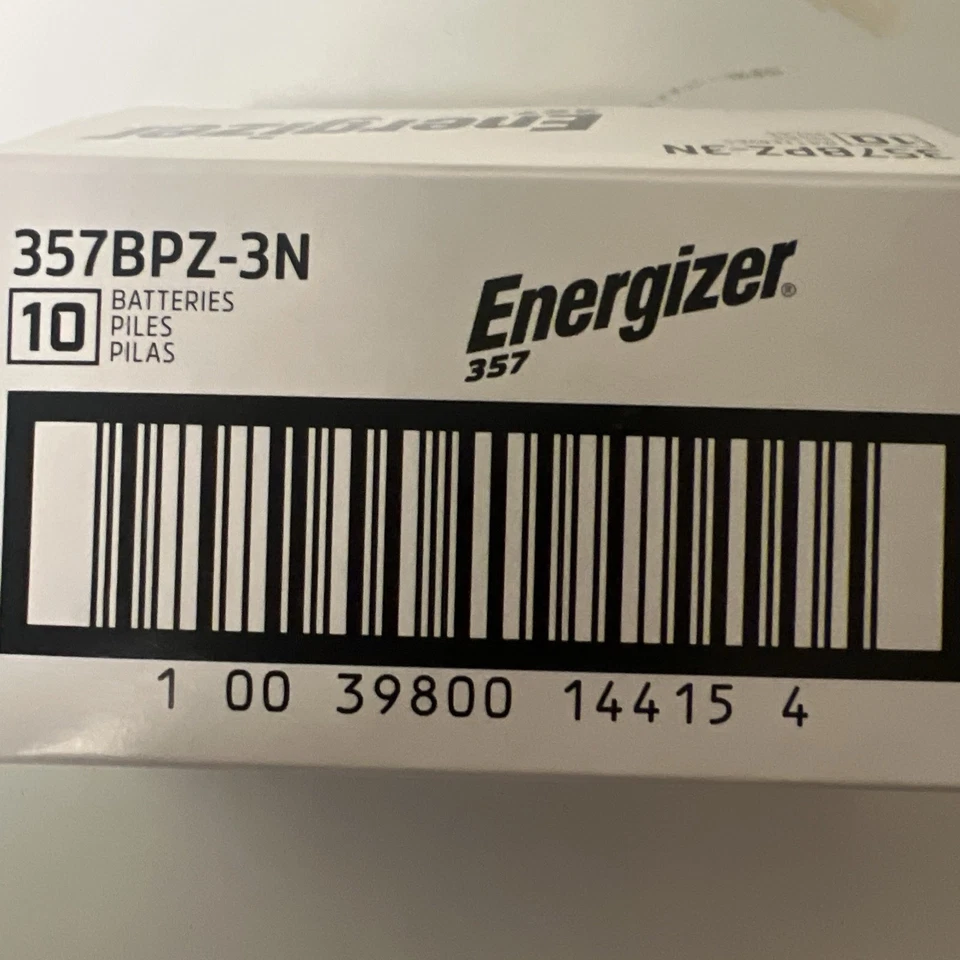 ENERGIZER BATTERIES 103 Batteries  TOTAL 357/303 NEW FREE SHIPPING - Image 2 of 4
