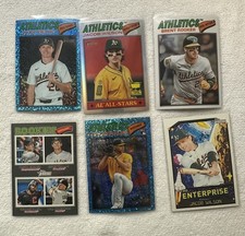 Athletics A’s Baseball Card Lot (52) -  Nick Kurtz Jacob Wilson Colby Thomas